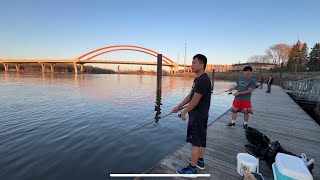 Fishing adventure at Hastings Mississippi River