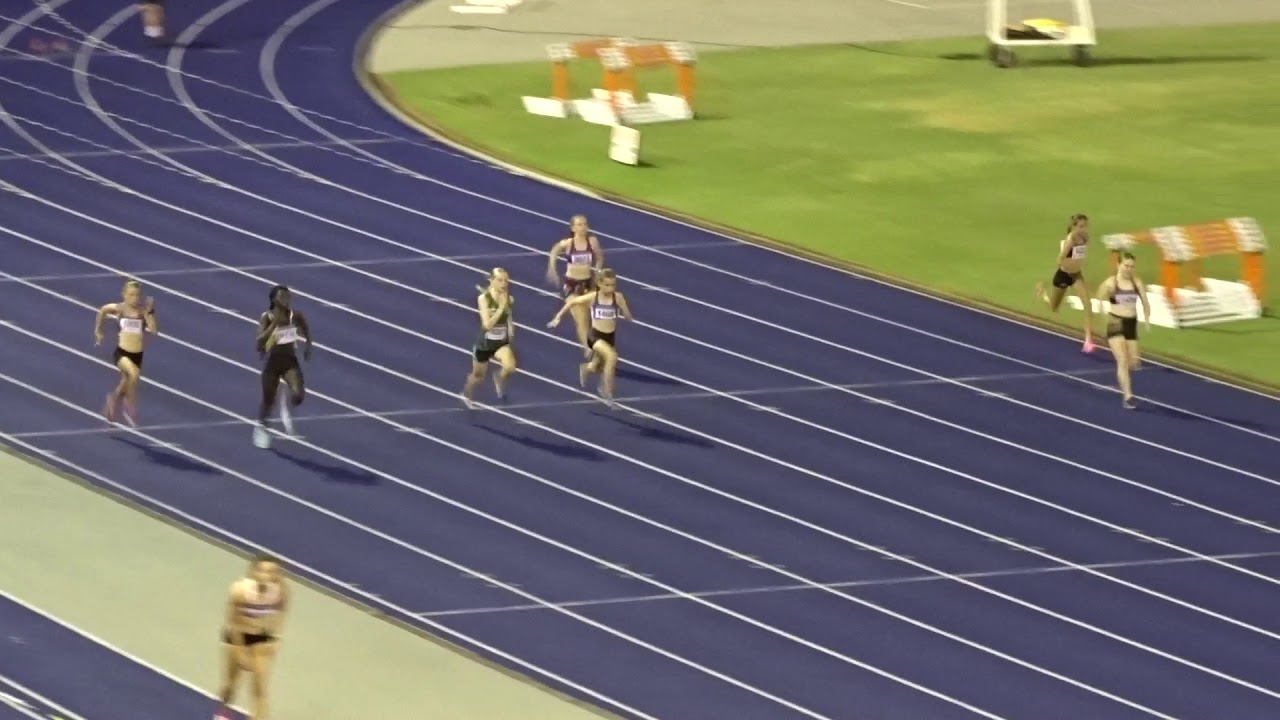 Ht5. 100m Women, Carlee Beattie Shield, QSAC 14/12/2018