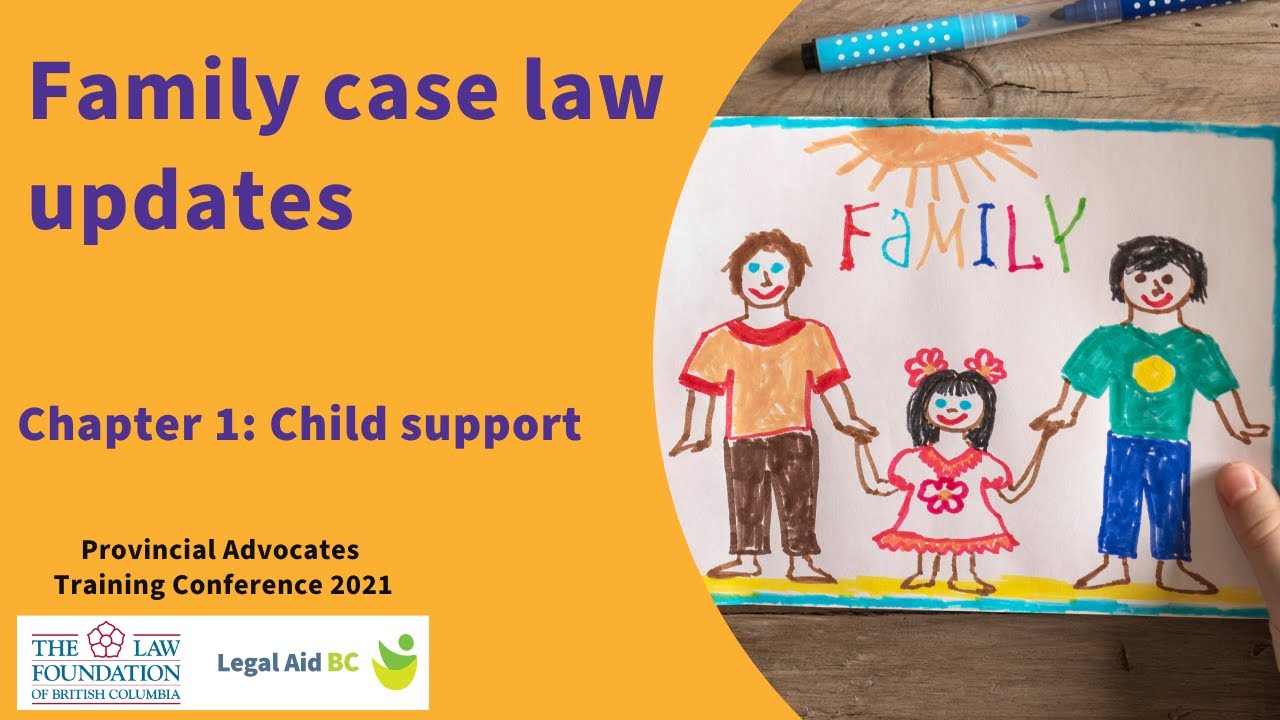 BC Family law case law updates. Ch 1 Child support YouTube