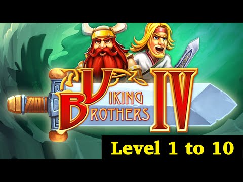 Viking Brothers 4 Level 1 to 10 #Gameplay || #Walkthrough