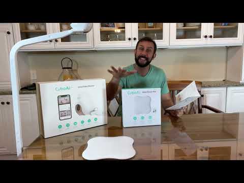 Review 1080p HD Night Vision Cubo Ai Plus Smart Baby Monitor with 3-Stand Set & Sleep Sensor Pad