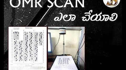 how to scan neet omr