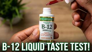 Nature's Bounty B12 Liquid - Worth It? Taste Test