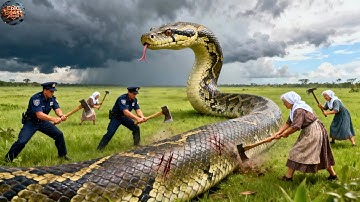Giant Python Attacks Rescue Team... Then Something Incredible Happened.