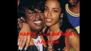 Missy Elliott praises Aaliyah (2013 Birthday Tribute)