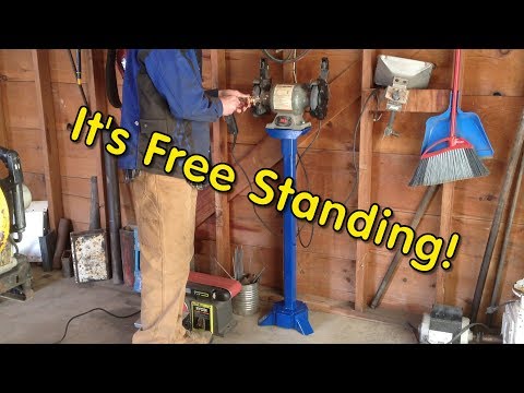 bench-grinder-stand-build