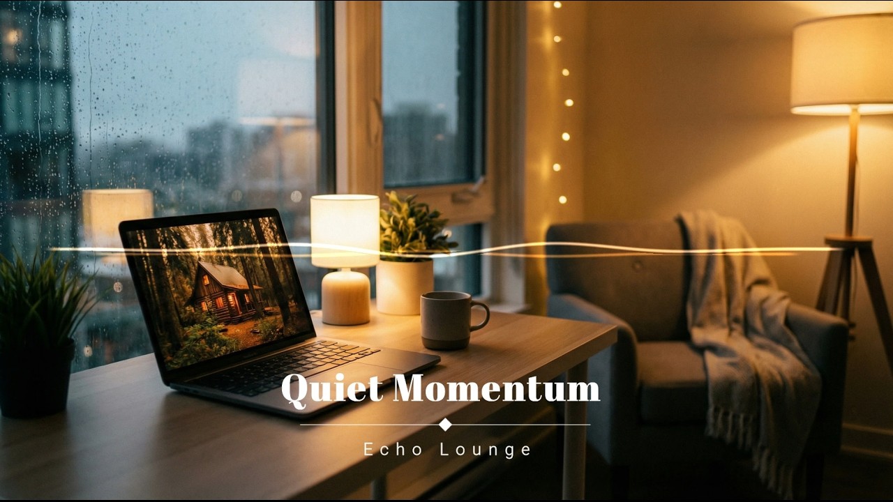 Quiet Momentum 🌙 | Lofi Cinematic Ambient Music for Focus & Personal Growth