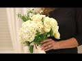 Diy all white bouquet  style me pretty