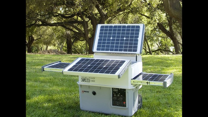 Solar e Power Cube 1500 - Portable Solar Generator 