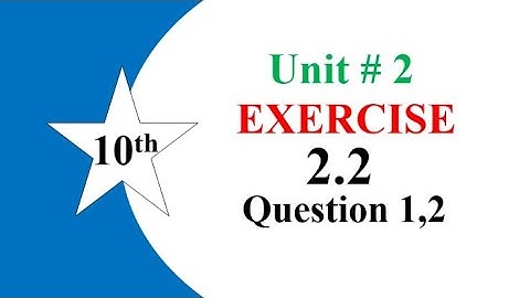 class 10 maths chapter 2 exercise 2.2 question 1,2 / theory of quadratic equation #10maths #unit_2