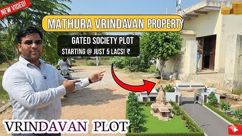 Vrindavan Property Sale 🚨 Gated Society Plots & Shops for Sale | Best Investment in Vrindavan