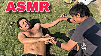 Ultimate ASMR Full Body Oil Massage | Belly Button & Armpit Massage (Very Ticklish!)