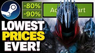 Steam Has Some INSANE Game Deals Right Now! (Up to 90% off)