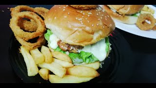 Pain Burger au Poulet | Burger Buns With Fried Chicken | Fried Chicken | Mauritius | TheTriosKitchen