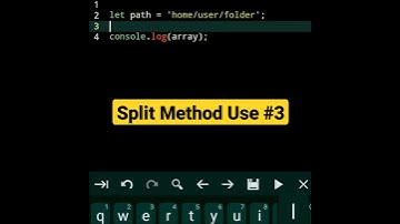 Split Method Use Three | JavaScript Tutorial #shorts #javascript #html
