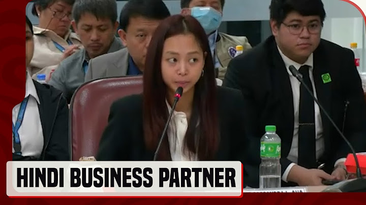 Cassandra Li Ong, itinangging business partner niya si Alice Guo