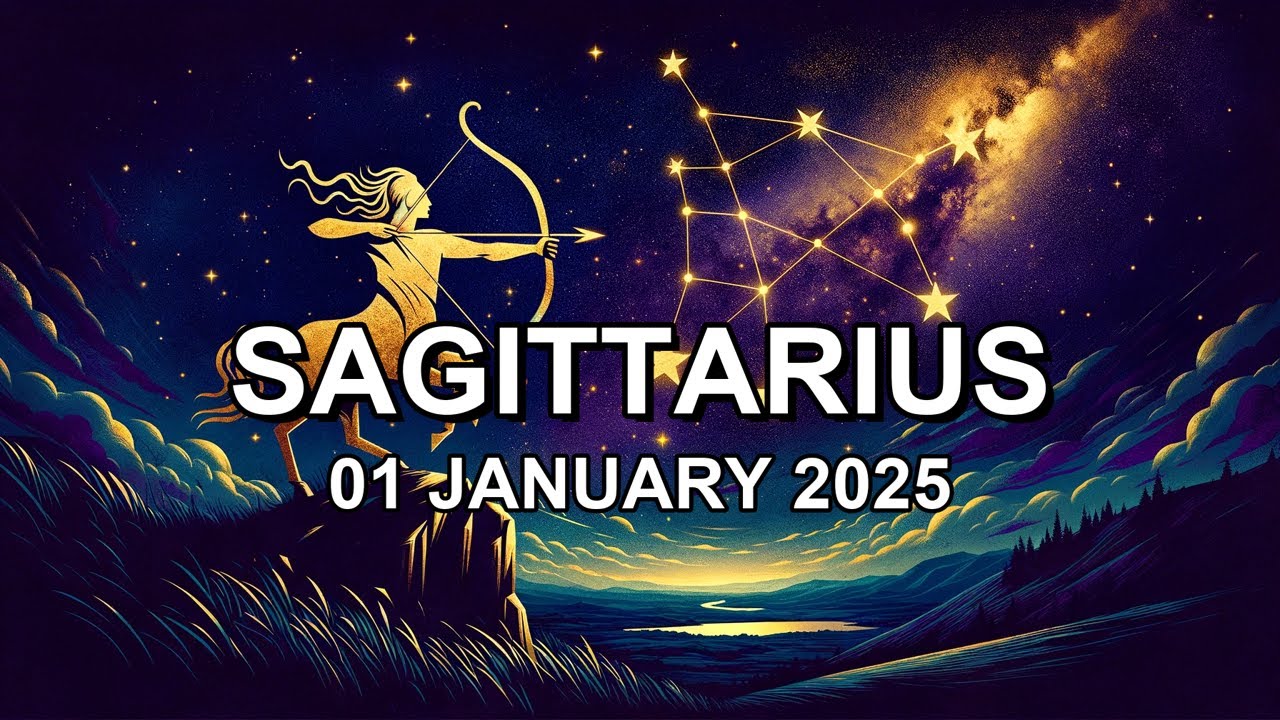 2025/01/01 ♐︎ SAGITTARIUS Horoscope Today (Daily Astrology Podcast) 