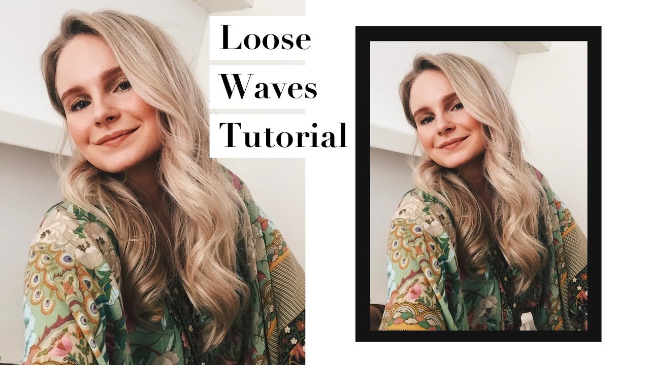LOOSE WAVES TUTORIAL + CLIP IN HAIR EXTENTIONS | HOW TO MAKE YOUR CURLS LAST | ANDREA CLARE
