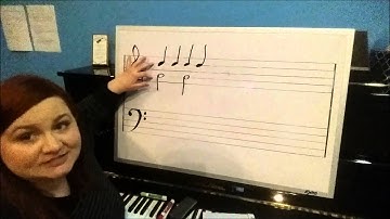 Music Notes Stem Direction piano