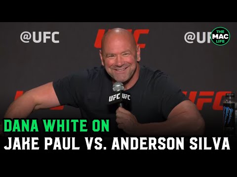 Dana White on Jake Paul vs. Anderson Silva: “It’s about time. That’s a real fight”