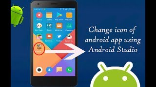 Change The App Icon in Android Studio 3 | Android App Development video #07 Net Worth