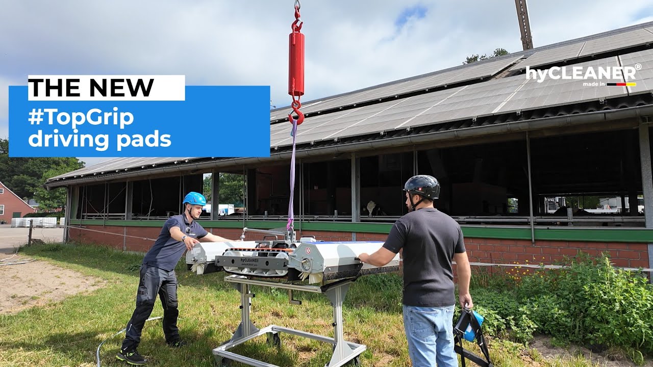 NEW: TopGrip driving pads - pushing to the limits │ hyCLEANER