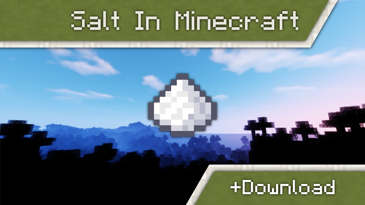 Salt In Minecraft English YouTube Salt In Minecraft English YouTube