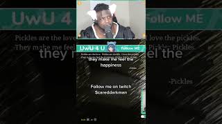 A poem about Pickles brought to you by a black man in a maid outfit and Choo Choo Charles  #twitch