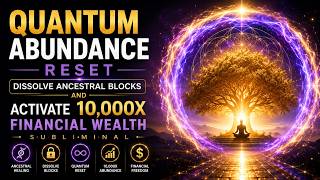 💰 QUANTUM ABUNDANCE RESET ⚡ Dissolve Ancestral Money Blocks + Activate 10,000X WEALTH | Subliminal