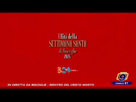 In Diretta - Bisceglie, rientro del Cristo Morto