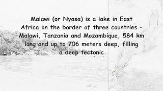 Lake Malawi Nyasa. Part 1.