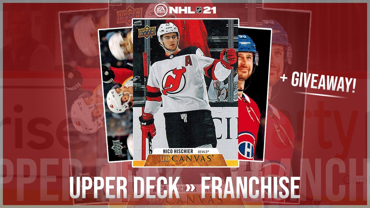 Upper Deck Packs to NHL 21 Franchise + Giveaway!