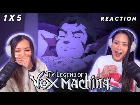 SCAN THE MAN 🤣🤪 The Legend of Vox Machina 1x5 "Fate's Journey" | Reaction & Review