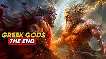 Het einde van de goden uit de Griekse mythologie.