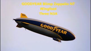 Goodyear Blimp Wingfoot Three ROSE PARADE 2024 (Zeppelin Airship)