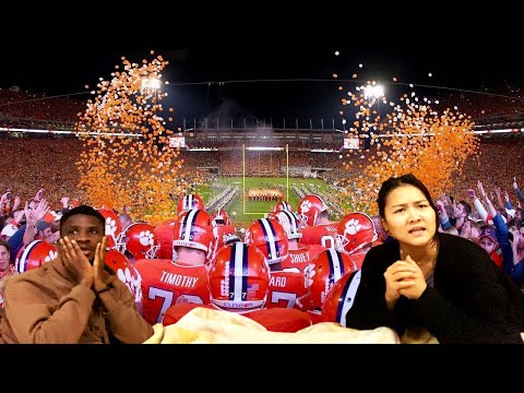 Best College Football Entrances Part 1 | FIRST TIME REACTION - THERE'S NO WAY THIS IS JUST COLLEGE!