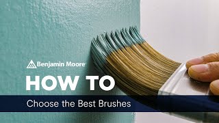 How to Choose the Best Paintbrush for Interior Projects | Benjamin Moore