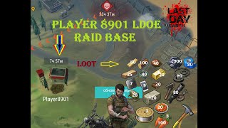 RAID BASE Player 8901 LDOE - Last Day on Earth Survival Game