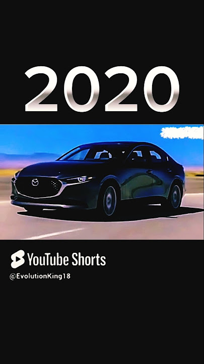 Evolution of mazda (1980~2025) #shorts