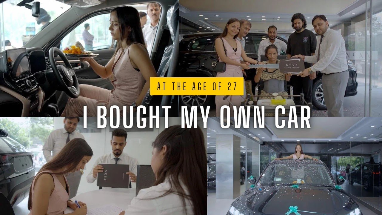 I Bought My FIRST CAR Ever At 27 🥺♥️ | VLOG | Gulguli Singh - YouTube
