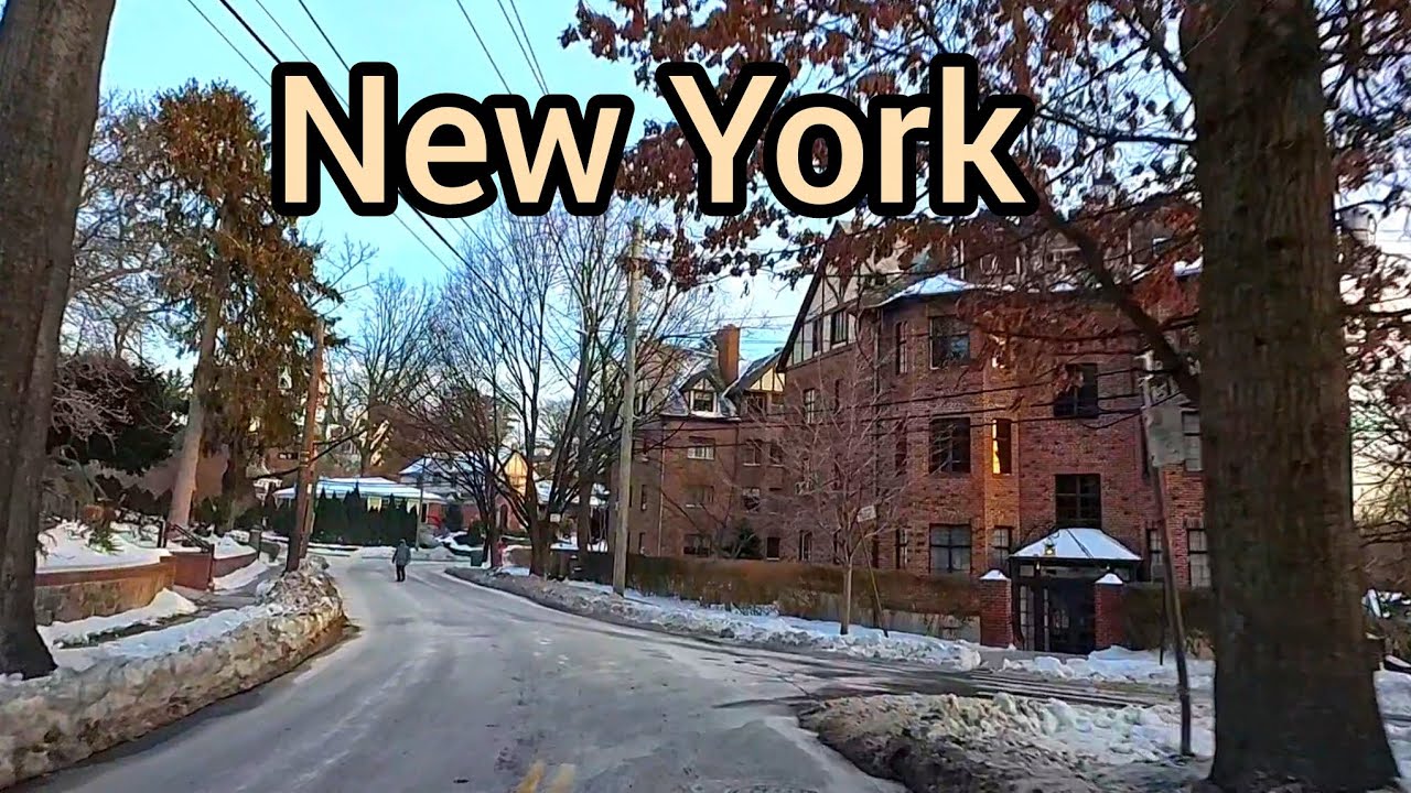 EVENING DRIVE FROM DOUGLASTON NY TO ASTORIA QUEENS NY FEB2026