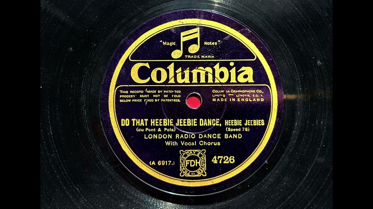 Do that heebie jeebie dance - London Radio Dance Band