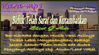 Biduk Telah Sarat dan Kutambatkan, Ebiet G Ade, Kara-mp3 (Karaoke dari Mp3) #ebiet