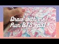 [Draw with me!]Run BTS EP.31 Speed Drawing Fan Art我是驕傲的番茄