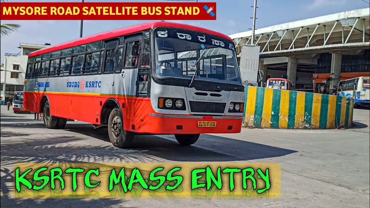 KSRTC MASS ENTRY Mysore Road Satellite Bus S Bengaluru YouTube ksrtc-mass-entry-mysore-road-satellite-bus-s-bengaluru-youtube