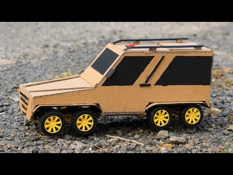 How To Make A Car - Powered Car - Make Your Own Creation