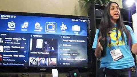 CES 2010 - DLINK Boxee Box demo