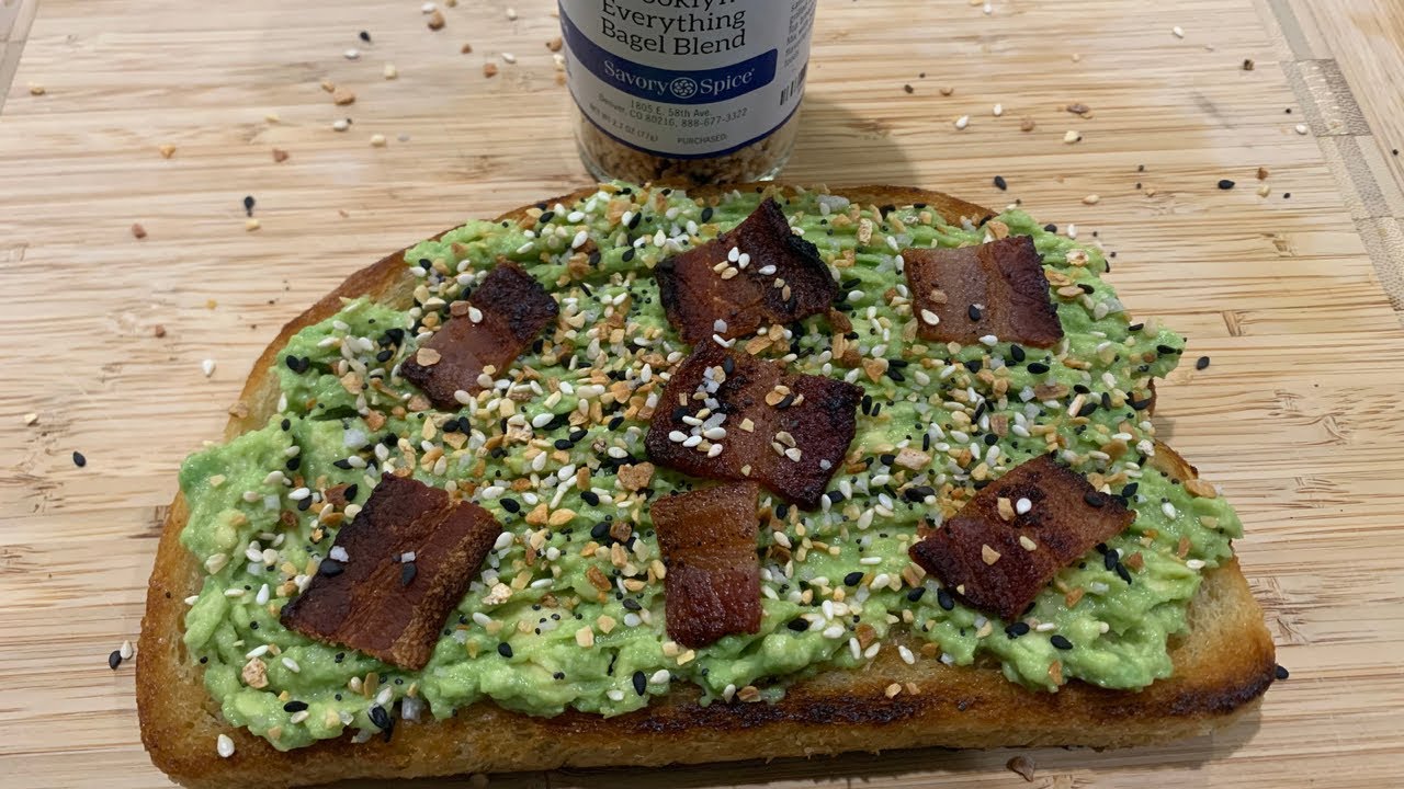 DUNKIN BACON AVOCADO TOAST How To Make Dunkin Donuts Bacon Avocado