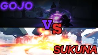 Gojo VS Sukuna in Sorcerer Battlegrounds