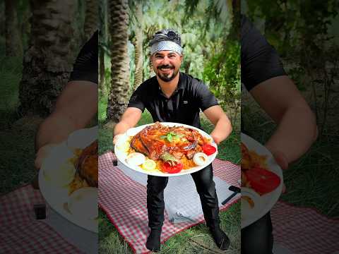 شواء سمك مسكوف في الريف العراقي جمع المكونات باول تعليق سمك 